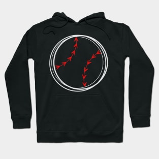 Baseball Clipart Hoodie